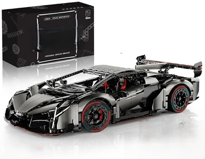 Конструктор KBOX 10522, Lamborghini Veneno, 3711 деталей