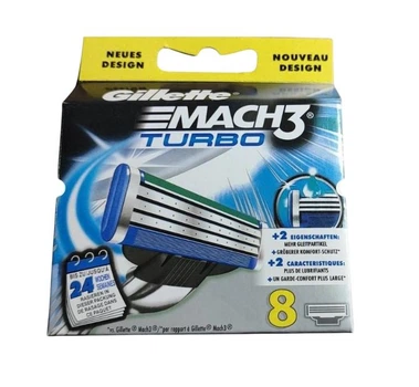 Сменные кассеты для бритья Gillette Mach3, 8 шт. (Эконом-упаковка)
