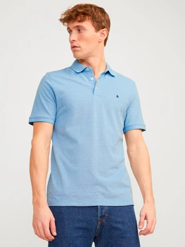 Поло длинное мужское Jack & Jones 12136668 XL Pacific Coast (5715506674192)
