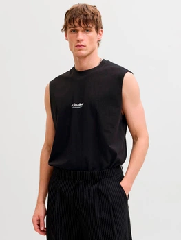 Майка чоловіча Jack & Jones 12288001 S Black (5715830434523)