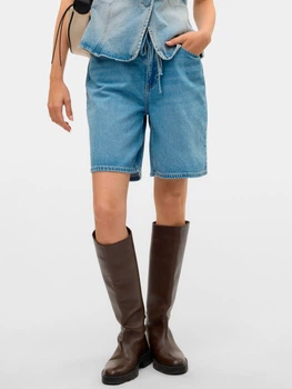 Джинсові шорти жіночі Vero Moda 10326196 S Light Blue (5715675429128)