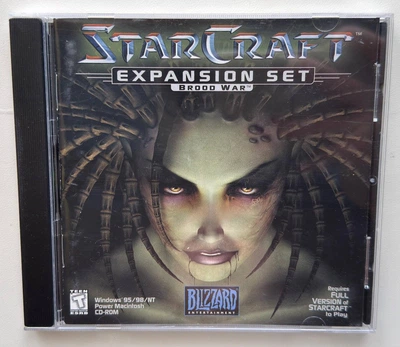Диск для PC - Starcraft Brood War Expansion Set, английская версия, Б/У