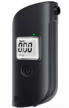 Алкотестер з LCD дисплеєм від батарейок / Тестер на алкоголь / Алкометр / Алкотестер портативний