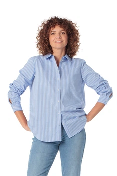 Сорочка GERRY WEBER 44 Голубий 60460/125