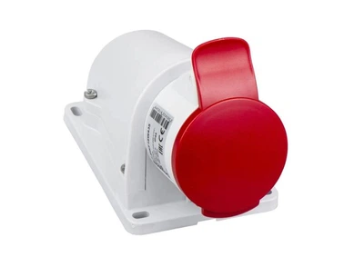 Розетка силова 3Р+РЕ+N 16А 380В IP44 Schneider Electric PKF16W435