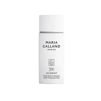 Maria Galland 391 Multi Protection Fluid SPF50 — солнцезащитный флюид-праймер для лица, защита от UVA/UVB, синего света и IR, 30 мл