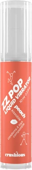 Жидкий вибратор Crushious ZZ Pop Liquid Vibrator Peach с ароматом персика 10 мл (7403254156975)