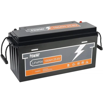 Аккумуляторная батарея PowMr LiFePO4 25.6V 100Ah 2560Wh с BMS защитой