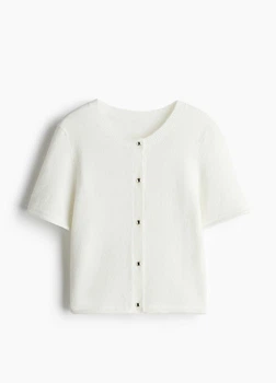 Кардиган H&M 13300 Молочний S (1271)