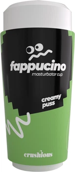 Интимный мастурбатор CRUSHIOUS Fappuccino Creamy Puss Портативный 16х7 см (7403254161955)