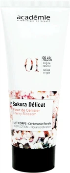 Лосьйон для тіла Academie Sakura Delicat Body Lotion Квіткова фантазія 100 мл (3145073311046)