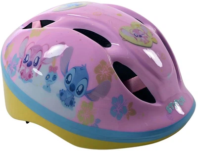 Kask rowerowy dla dzieci Volare Disney Stitch 52 - 56 cm Różowy (8715347010392)