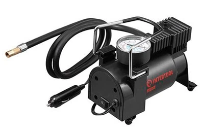 Компрессор автомобильный Intertool AC-0004 7бар x 37л/мин одноцилиндровый