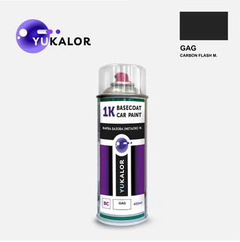 Фарба автомобільна аерозольна YUKALOR SAAB GAG carbon flash m 2008 2011 400 мл