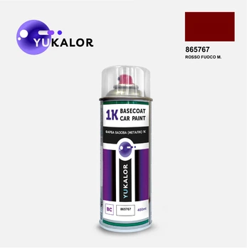 Фарба автомобільна аерозольна YUKALOR SMART 865767 rosso fuoco m 2012 400 мл
