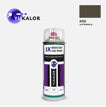 Фарба автомобільна аерозольна YUKALOR KIA K3G glittering m 2012 2022 400 мл