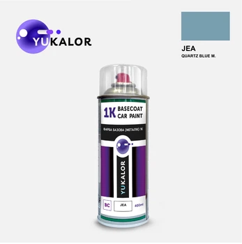 Фарба автомобільна аерозольна YUKALOR JAGUAR JEA quartz blue m 1978 1984 400 мл
