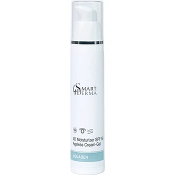 Невагомий сонцезахисний крем-гель SPF 50 для всіх типів шкіри 4D Moisturizer Ageless Cream-Gel 50 мл