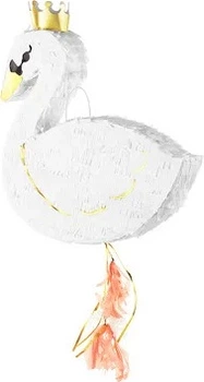 Piniata PartyDeco Łabędź 43.5 x 49.5 x 9 cm (5900779130982)
