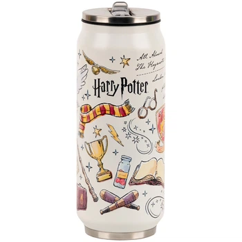 Термочашка с трубочкой Kite Harry Potter HP25-1264, 500мл