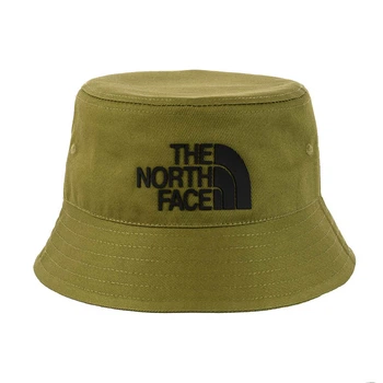 Модная молодежная панама "The north face" Светлый хаки