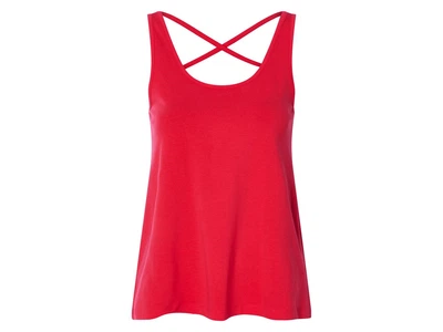 Топ с перекрещенными лямками для женщины Esmara LYCRA® 480834 M Красный