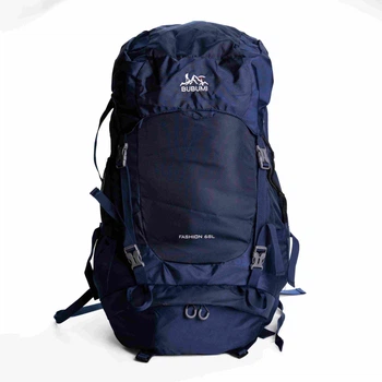 Туристический рюкзак Slow Journey 68 л с креплением MOLLE Синий SJ-0036-2BL