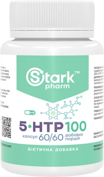 5-HTP Stark Pharm 5-HTP 100 мг 60 капсул (2222) (4829888000430)