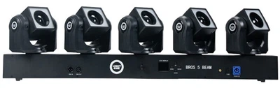 Світлодіодні голови Light4Me рухомі Bros 5 beam 5 шт (5908249821958)