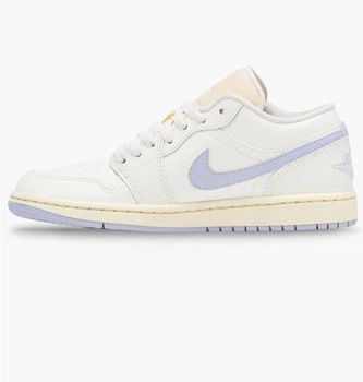 Кроссовки женские Jordan 1 Low White 40 Белый DC0774-106