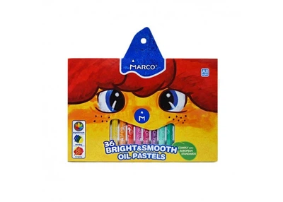 Крейда масляна Marco Bright and Smooth 36 кольорів (1100)