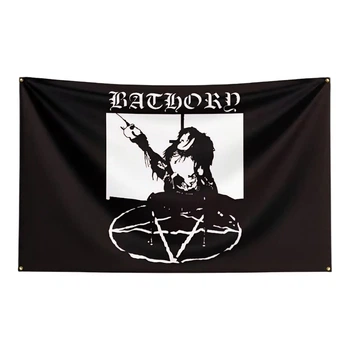 Прапор sfc-089 Bathory "In Conspiracy With Satan" Under the Sign