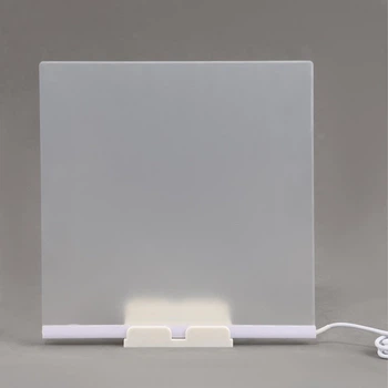 Светодиодная доска-ночник для рисования и заметок 15х15 см USB с маркерами