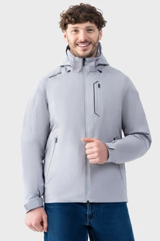 Куртка AVECS сіра з технологією Water Resistance 50576/15 XL