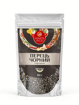 Перець чорний горошок TM WAKA, В'єтнам, 80г