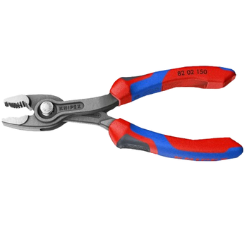 Клещи универсальные KNIPEX 82 02 длинна 150 мм раскрытие губок до 16 мм Красный