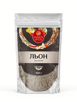 Льон насіння TM WAKA, 100г