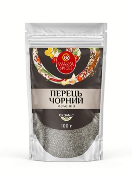 Перець ЧОРНИЙ мелений 1с TM WAKA, В'єтнам, 100г