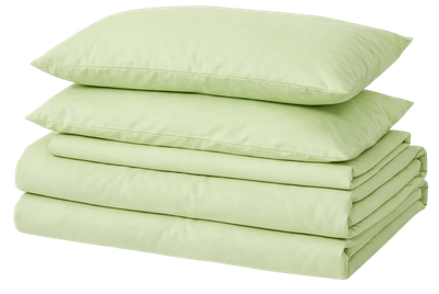 Комплект постільної білизни Mirson Сімейний 2 x 160x220 см Soft Elegance №12-0525 Luminary Green Мікросатин (2200010910711)