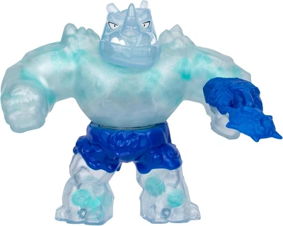 Фигурка Гуджитсу Носорог ультраредкий Метеор Меднес Heroes of Goo Jit Zu Meteor Madness Rhinostone