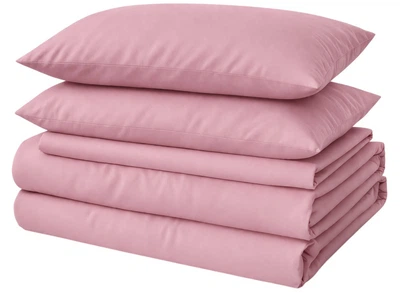 Простирадло на гумці MirSon Mikrosatin Premium №15-1415 Coral Cloud 70x190x25 см (2200006410027)