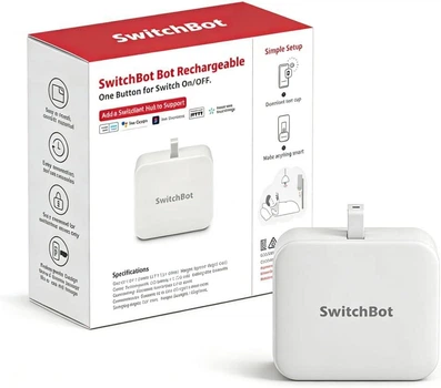 Умный робот SwitchBot Bot нажиматель кнопок Bluetooth таймер автоматизация дома