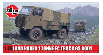 Збірна модель 1:76 вантажівка Landrover 1 Tonne FC Truck GS Bdy Airfix A02331