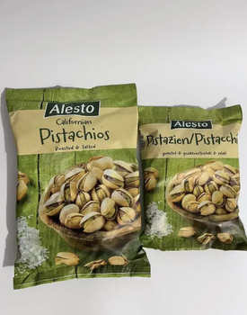 Фисташки Alesto 250 г жареные калифорнийские премиум орехи упаковки 0,25 кг