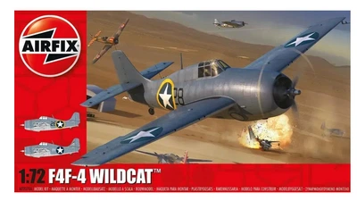 Збірна модель 1:72 палубний літак F4F-4 Wildcatм Airfix A02070A