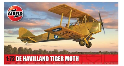 Збірна модель 1:72 de Havilland Tiger Moth Airfix A02106A