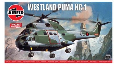 Збірна модель 1:72 гелікоптер Westland Puma HC.1 Airfix A03021V