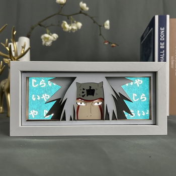 Світильник нічник 3D Наруто Джирайя Naruto Jiraiya 20 см