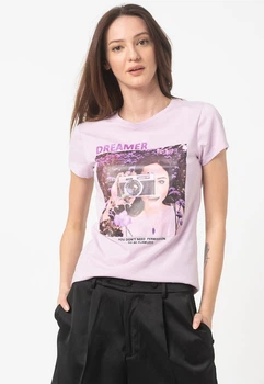 Футболка ONLVALENTINE S/S T-SHIRT JRS 15232003 Orchid Bloom ONLY S Бузковий 15232003ORCHIDBLOOM S
