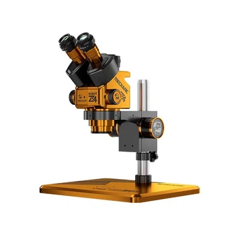 Мікроскоп тринокулярний Mechanic Robot Z4 (6.5X-60X) WF10X/25 з підсвіткою LS5